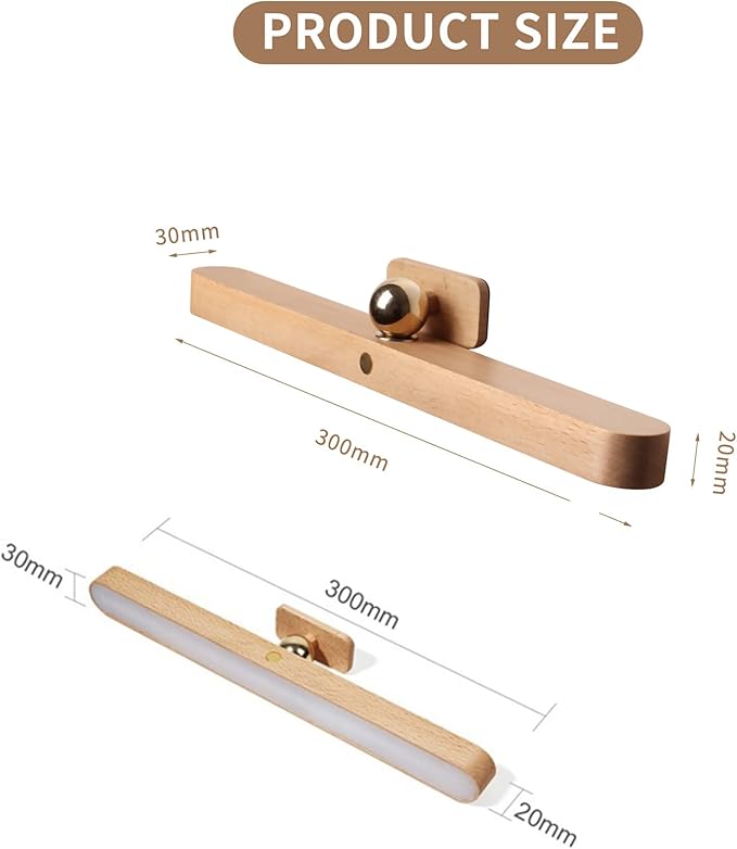 Wooden LED Light Bar