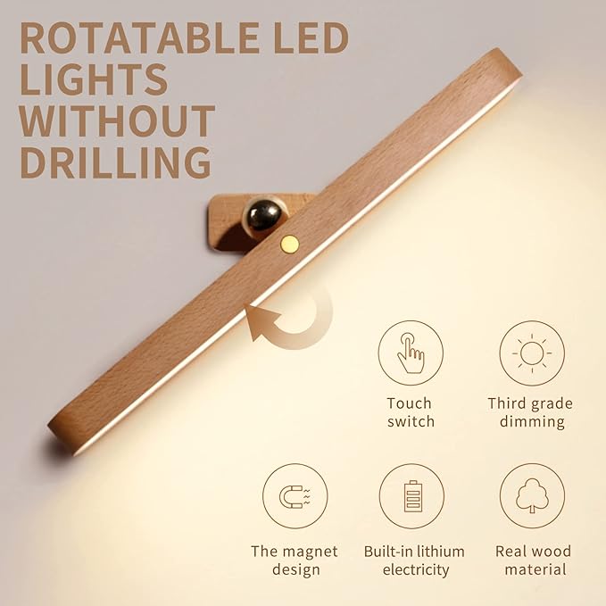 Wooden LED Light Bar