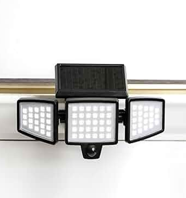 Triple Solar Security Light