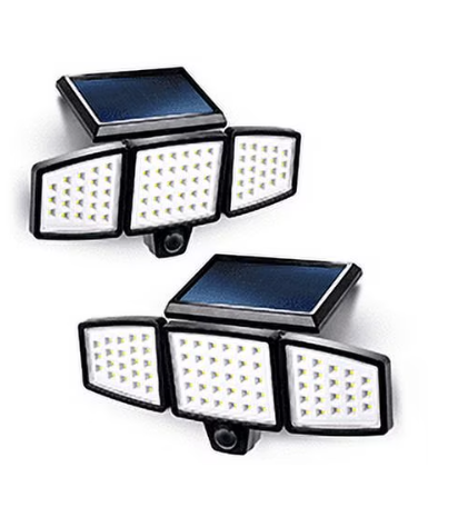 Triple Solar Security Light