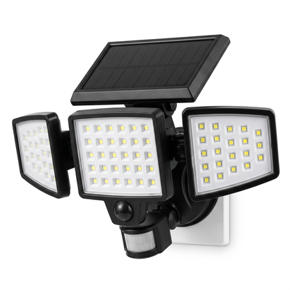Triple Solar Security Light