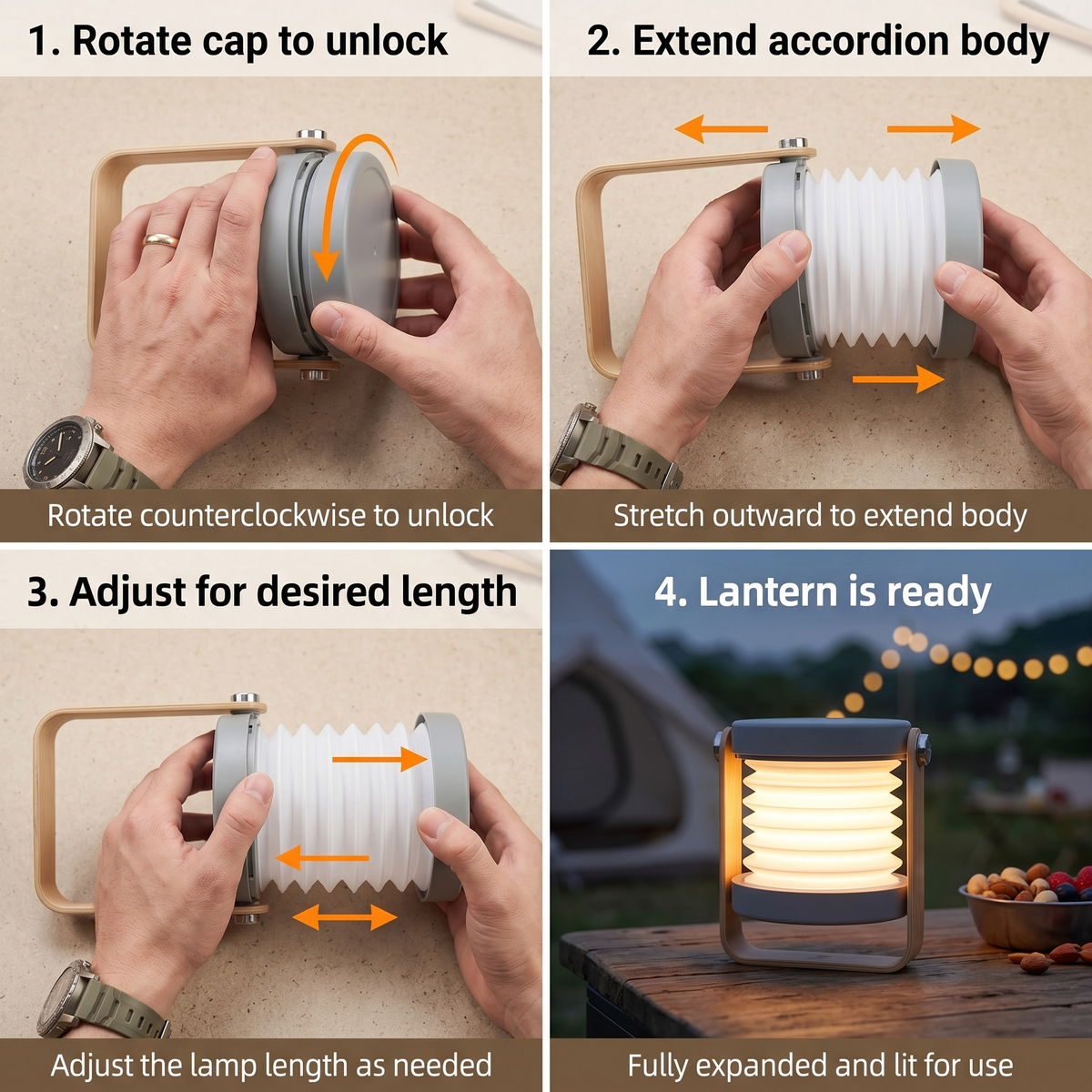 Collapsible Camping Lantern